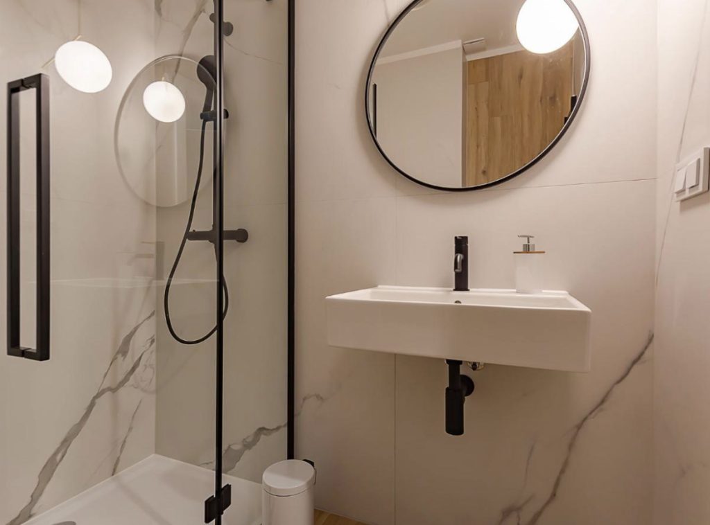 Łazienka w apartamencie 34 Sosnowa 4 Mielno