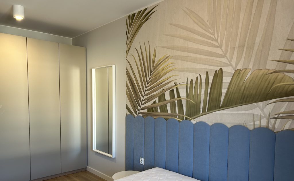 Sypialnia w apartamencie 26 Sosnowa 4 Mielno