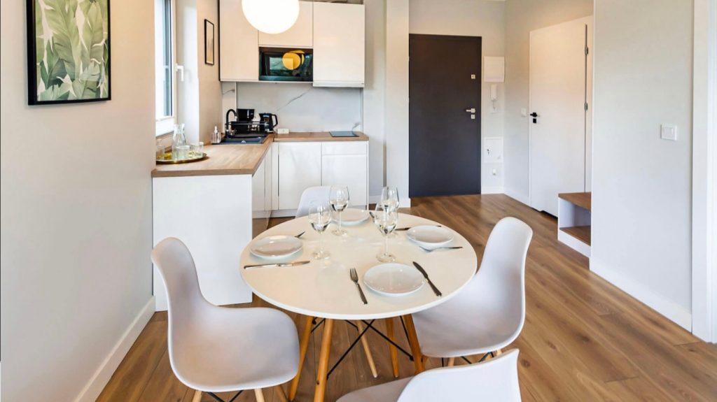 Aneks kuchenny w Apartamencie 38 Sosnowa 4 Mielno