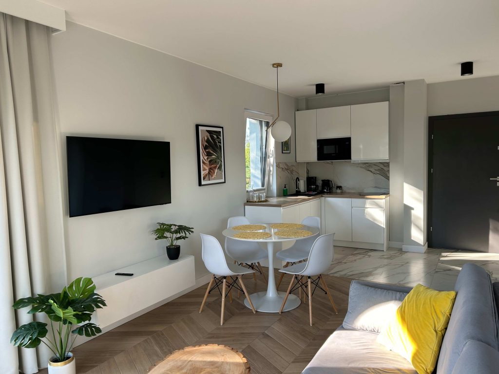 Aneks kuchenny w Apartamencie 44 Sosnowa 4 Mielno