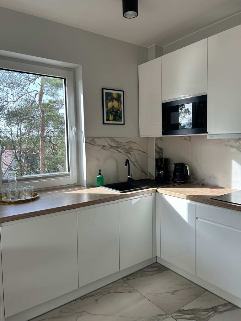 Aneks kuchenny w Apartamencie 44 Sosnowa 4 Mielno